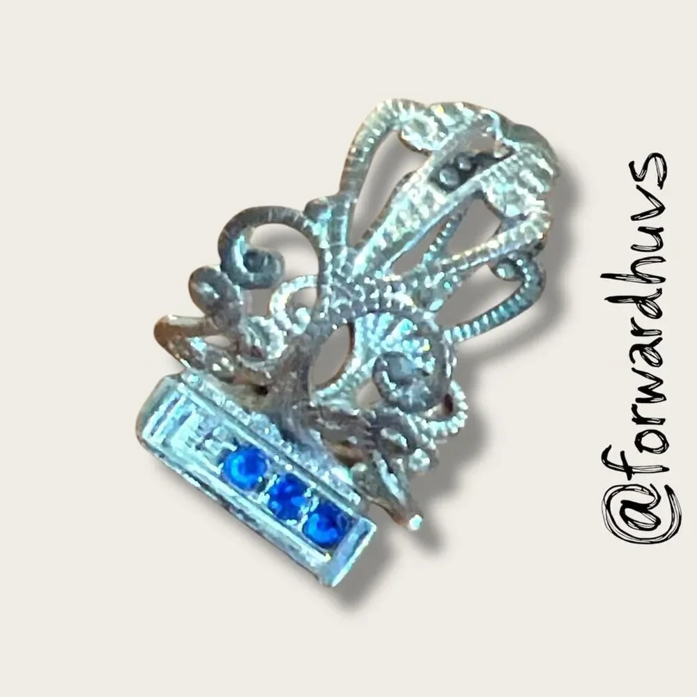 Bundle Sale 3 for $15 | Doctor Who TARDIS Filigree Ring – Adjustable